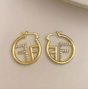 14k Gold Plated Hoop Earrings